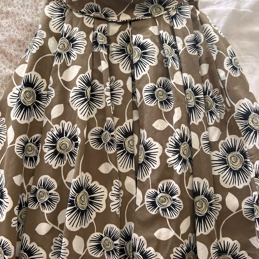 Floral Patterned Skirt